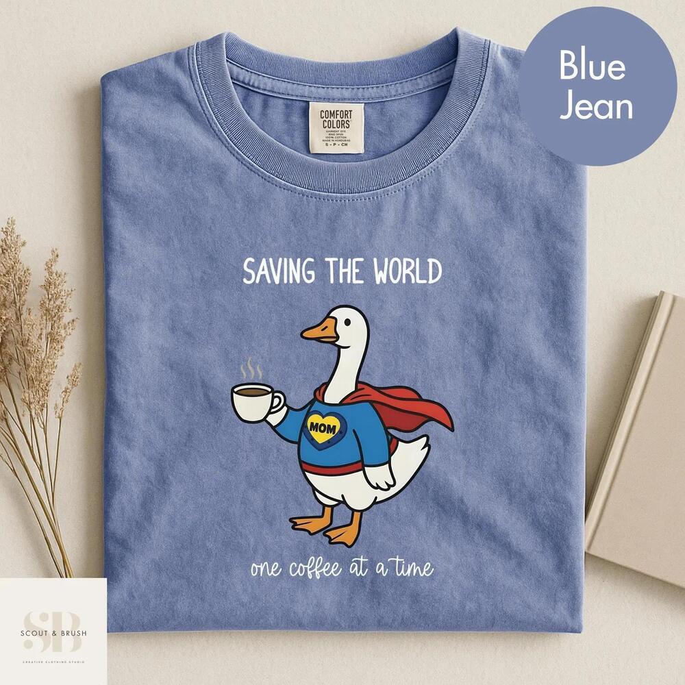 S Superhero Mom Goose Shirt, Mothers Day T-shirt